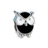 New Original Free Shipping Sliver Plated Bead Alloy Cat Dog Pet Owl Animal Charm Fit Pandora Bracelet Necklace DIY Women Jewelry