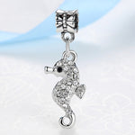 New Original Free Shipping Sliver Plated Bead Alloy Cat Dog Pet Owl Animal Charm Fit Pandora Bracelet Necklace DIY Women Jewelry