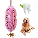 Dog Toothbrush Teether Chew Toy Food Leak Bite-resistant Toy Pet Supplies