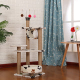 Scratching Board Cat Nest Cat Tree Sisal Cat Climbing Column Cat Toy Cat Teaser Toy Cat Jumping Platform Cat House Cat Supplies