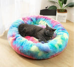 Pet Dog Bed Comfortable Donut Cuddler Round Dog Bed Ultra Soft Washable Dog and Cat Cushion Bed hot sell 2810