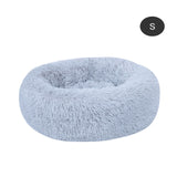 Soft Round Pet Bed Dogs Cat Mat Nest Washable Kennel Dog Bed Warm Comfortable House Velvet Dog Basket Puppy Cushion Pet Supplies