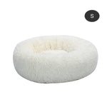 Soft Round Pet Bed Dogs Cat Mat Nest Washable Kennel Dog Bed Warm Comfortable House Velvet Dog Basket Puppy Cushion Pet Supplies