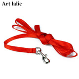 Cat Harness And Leash Hot Sale 3 Colors Nylon Products For Animals Adjustable Pet Traction Harness Belt Cat Kitten Halter Collar