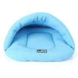 Soft Fleece Winter Warm Pet Dog Bed 4 different size Small Dog Cat Sleeping Bag Puppy Cave Bed Free shipping