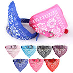 1pc Fashion Adjustable Dog Supplies Puppy Cat Neck Scarf patterns Bandana With Collar Neckerchief Pet Products Accessories