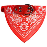 1pc Fashion Adjustable Dog Supplies Puppy Cat Neck Scarf patterns Bandana With Collar Neckerchief Pet Products Accessories