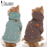 Hoopet Clothes for Cats Mascots Jacket for Dogs Costume French Bulldog Pug Sweater Suit for Cat Clothes Hoodie Coat