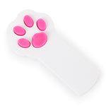 Leewince Creative Funny Pet LED Cat Laser Toy Cats Laser Pointer Pen Cute Kitten Paw Shape Interactive Toy