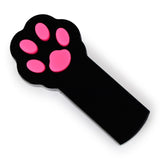 Leewince Creative Funny Pet LED Cat Laser Toy Cats Laser Pointer Pen Cute Kitten Paw Shape Interactive Toy