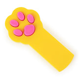 Leewince Creative Funny Pet LED Cat Laser Toy Cats Laser Pointer Pen Cute Kitten Paw Shape Interactive Toy