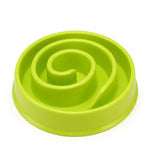 Useful Anti Choke Pet Dog Feeding Bowls Plastic Snail Shape Slow down Eating Food Prevent Obesity Healthy Diet Dog Accessories