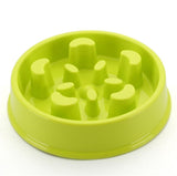 Useful Anti Choke Pet Dog Feeding Bowls Plastic Snail Shape Slow down Eating Food Prevent Obesity Healthy Diet Dog Accessories