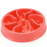 Useful Anti Choke Pet Dog Feeding Bowls Plastic Snail Shape Slow down Eating Food Prevent Obesity Healthy Diet Dog Accessories