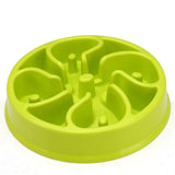 Useful Anti Choke Pet Dog Feeding Bowls Plastic Snail Shape Slow down Eating Food Prevent Obesity Healthy Diet Dog Accessories