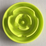 Useful Anti Choke Pet Dog Feeding Bowls Plastic Snail Shape Slow down Eating Food Prevent Obesity Healthy Diet Dog Accessories